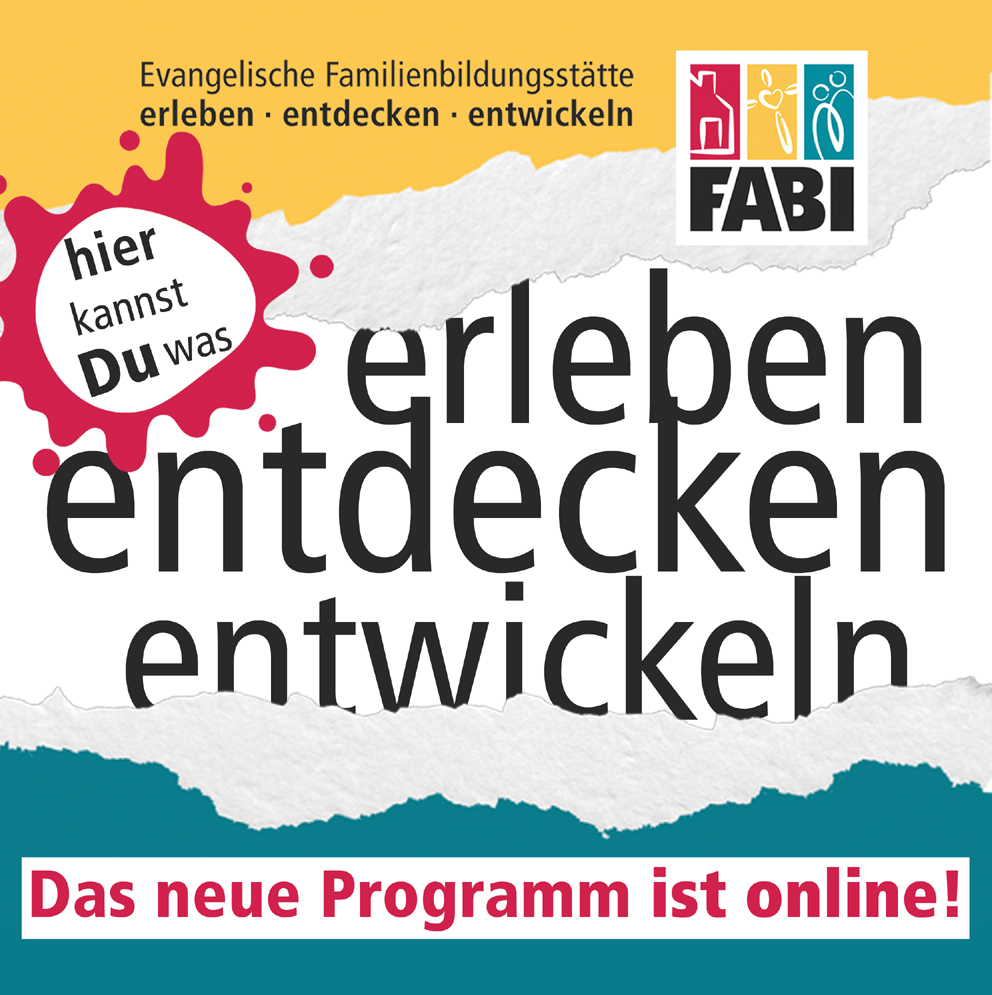Öffnet die Seite 'Neues Programm online! "Hier kannst Du was... erleben, entdecken, entwickeln"'